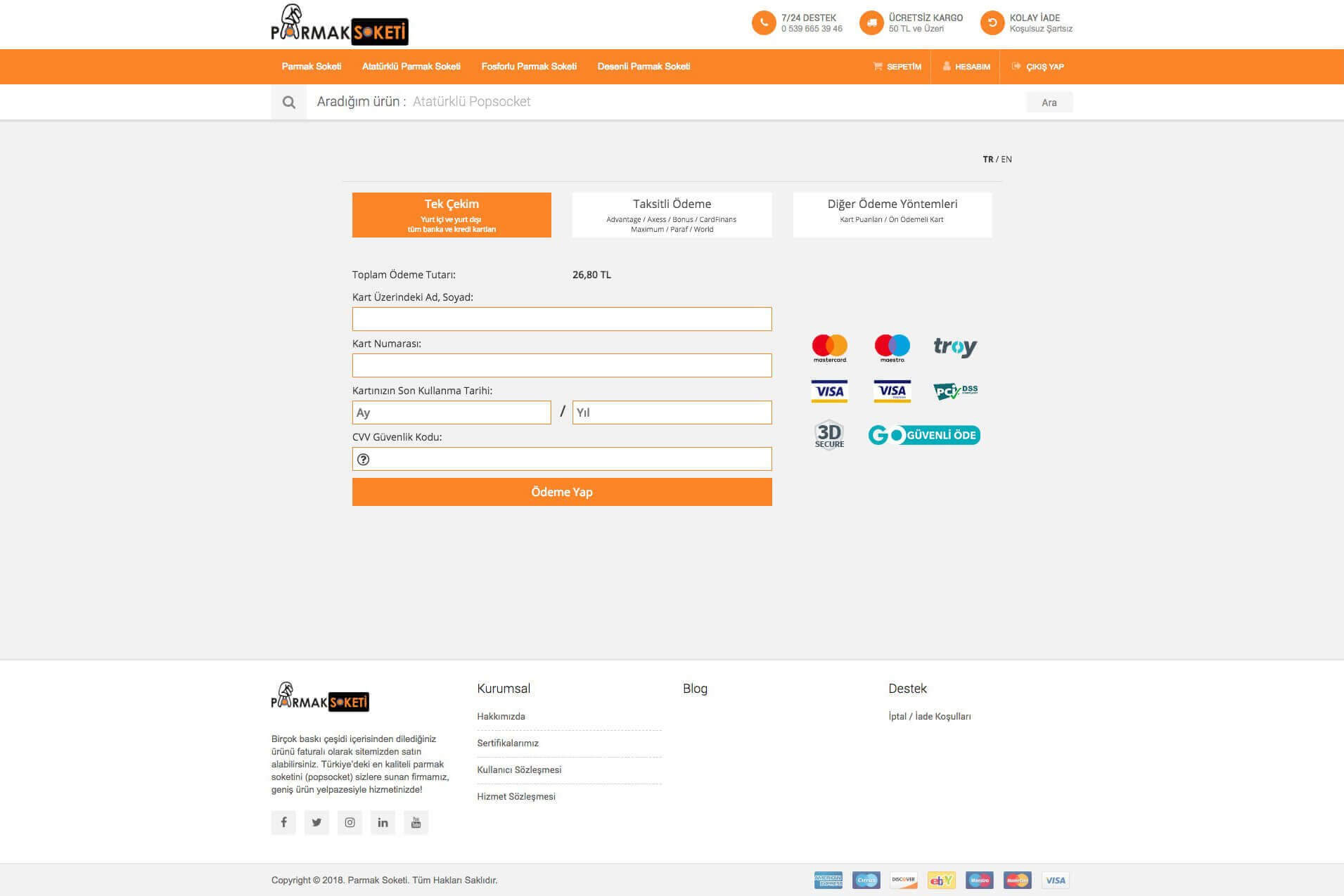 E-Ticaret Scripti + Sanal Pos Resimleri 6